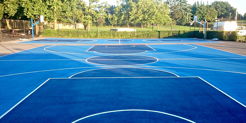Line marking paint for basketball